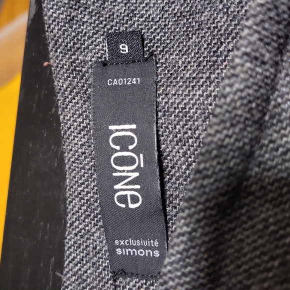 Simons Icōne Grey Pleated Skirt Size 6 - Picture 9 of 11